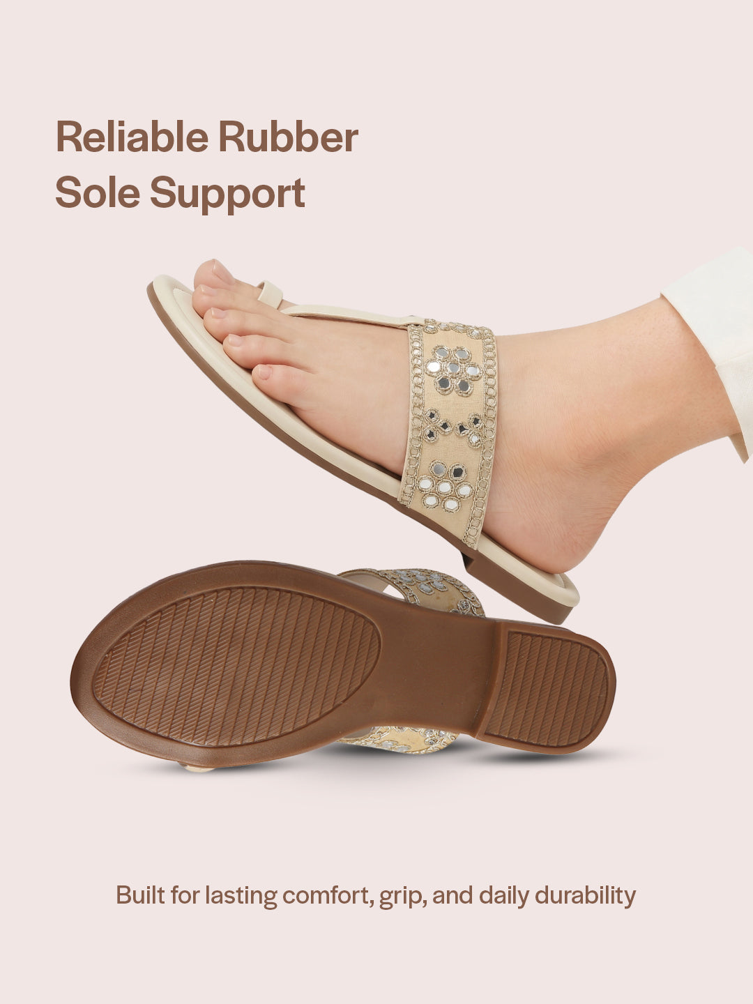 open toe ethnic sandals women