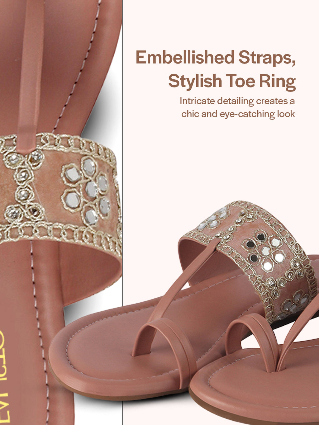 gold ethnic sandals