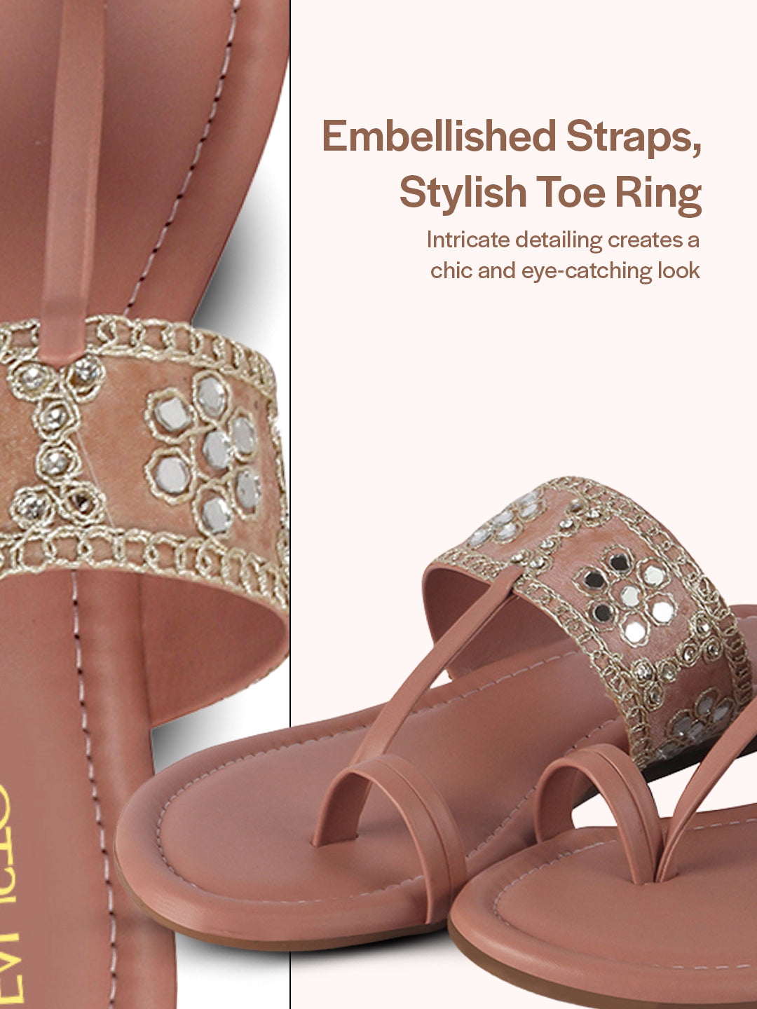 gold ethnic sandals