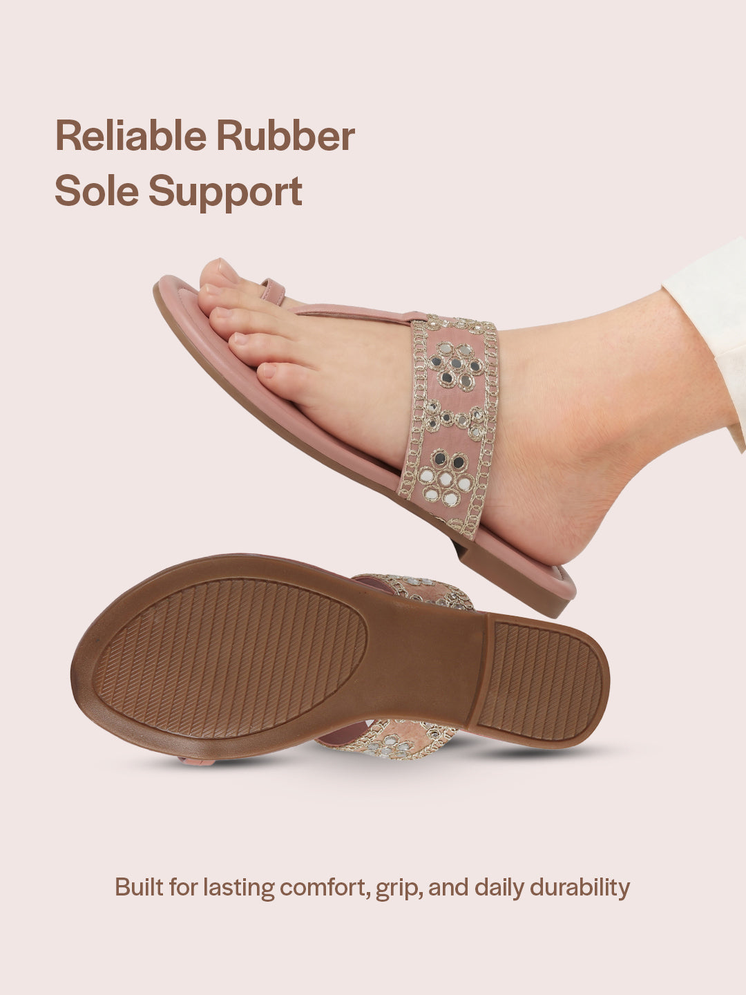 black ethnic party sandals