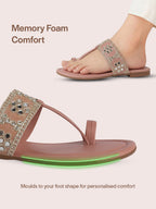 rhinestone strap sandals
