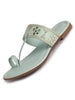 Women Pista Ornate Strap Toe Ring Wedding Party Slip-On Sandals|Festive Ethnic Flat Slippers for Indian Traditional Dress Outfits