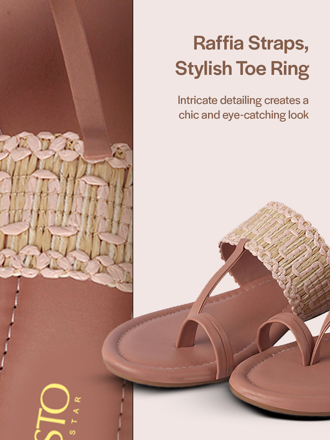 toe ring wedding slipper