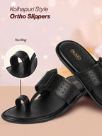 trending kolhapuri slippers men