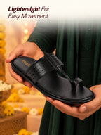 trending kolhapuri slippers men