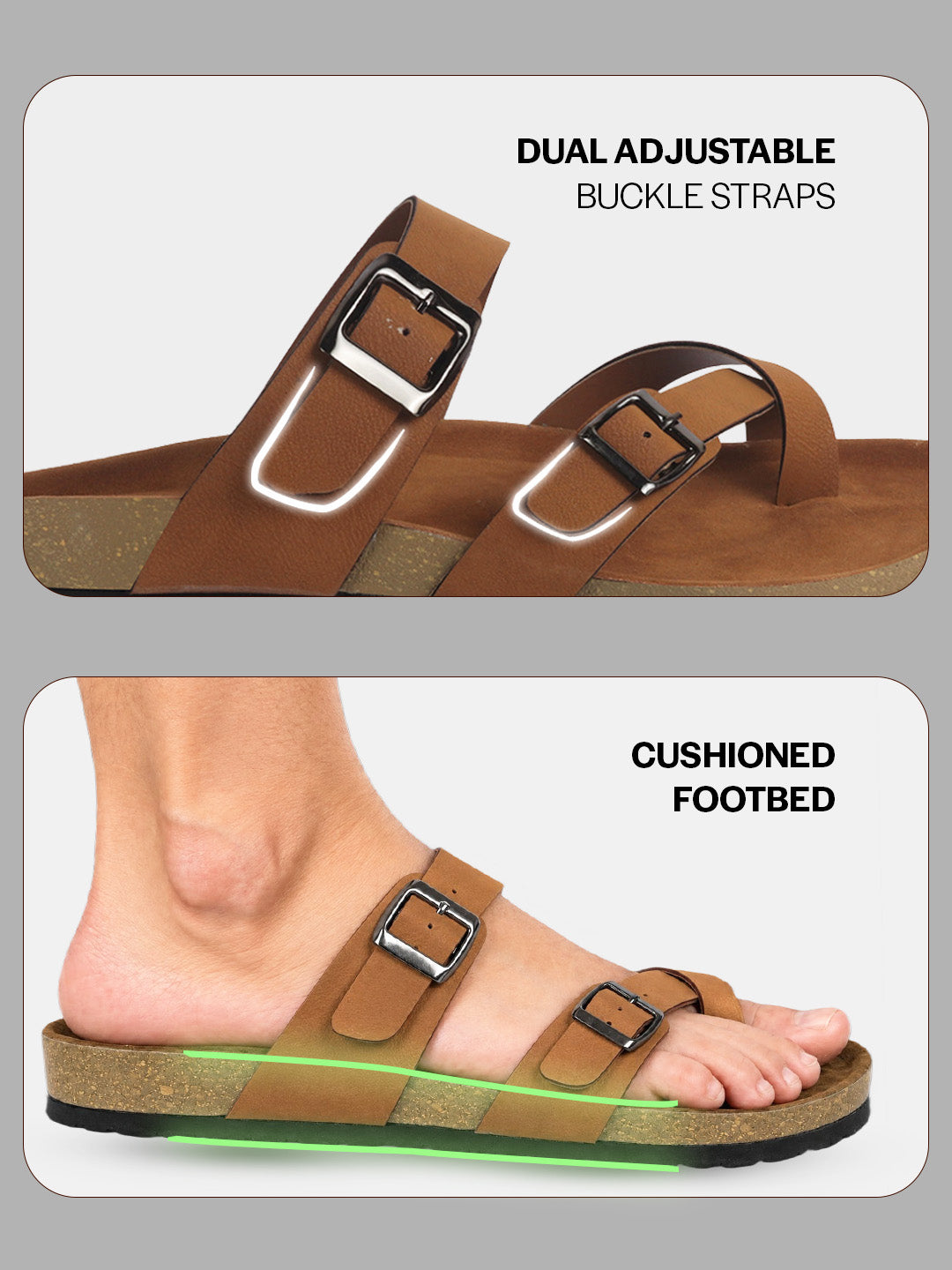 flexible sole trekking sandals