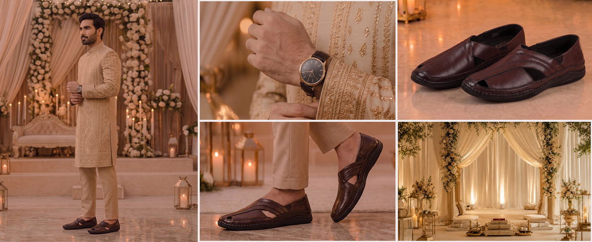 Men Black Leather Side Stitched Ethnic Criss Cross Juttis and Mojari|Flexible Anti Skid Rubber Sole|Slip On Loafer Shoe Wedding, Party, Kurta Dress
