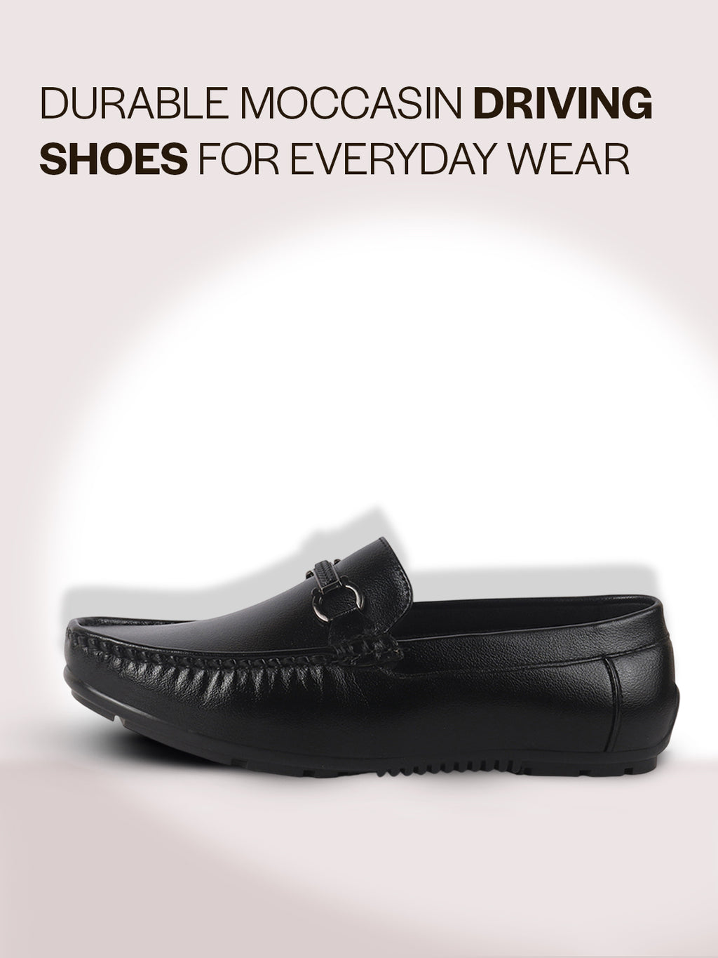 men dark bit loafers