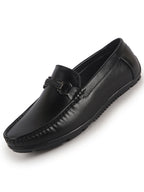 men dark bit loafers
