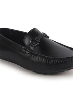 textured dark slip ons men