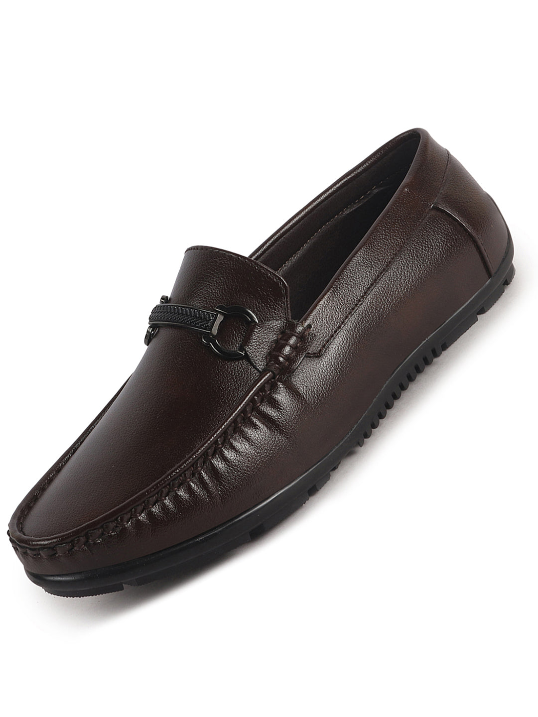 men dress loafers with metal strap