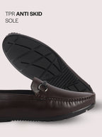 men dress loafers with metal strap