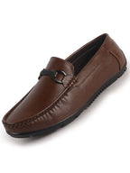men dark bit loafers