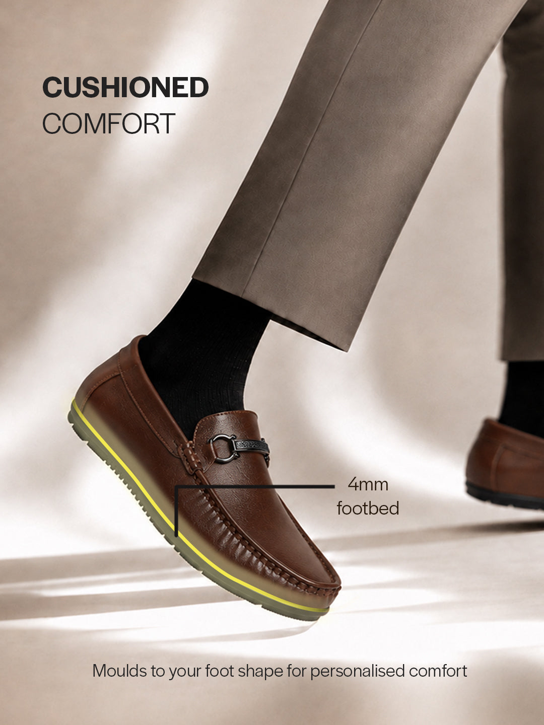 men dark bit loafers