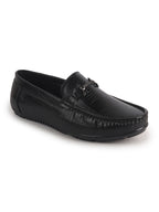 slip on dress shoes with metal buckle