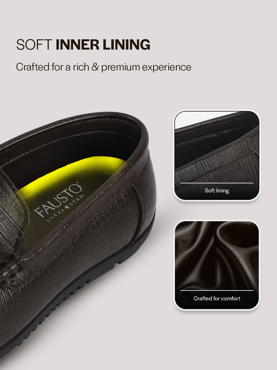 textured slip on shoes men