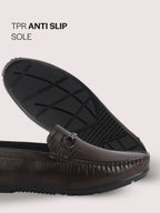 textured slip on shoes men