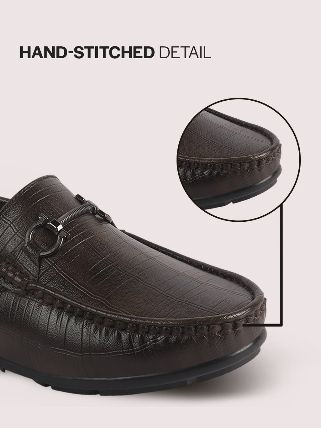 textured slip on shoes men