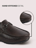 textured slip on shoes men