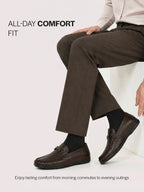 textured slip on shoes men