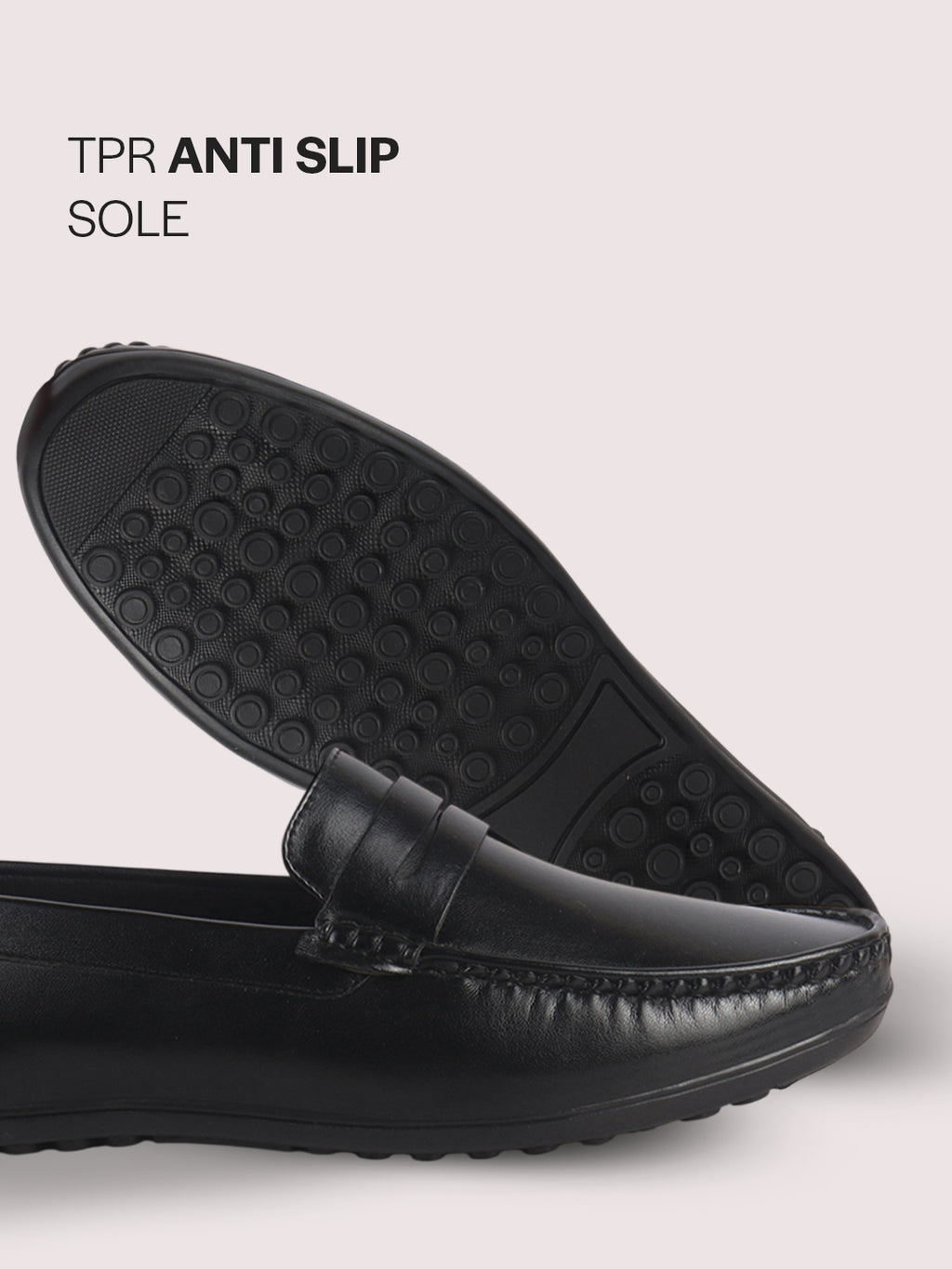 men leather penny loafers