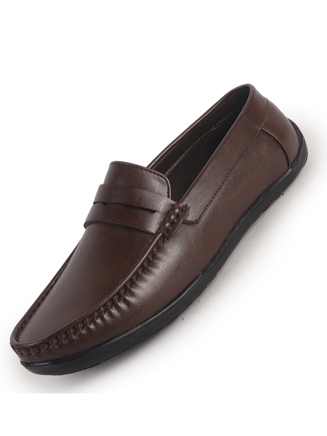 smooth leather loafers men