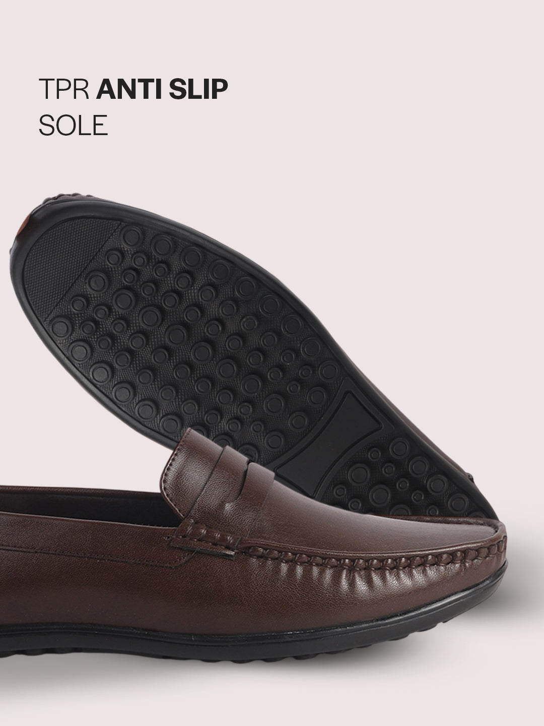 smooth leather loafers men