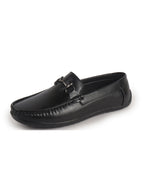 pebble grain leather driving shoes men