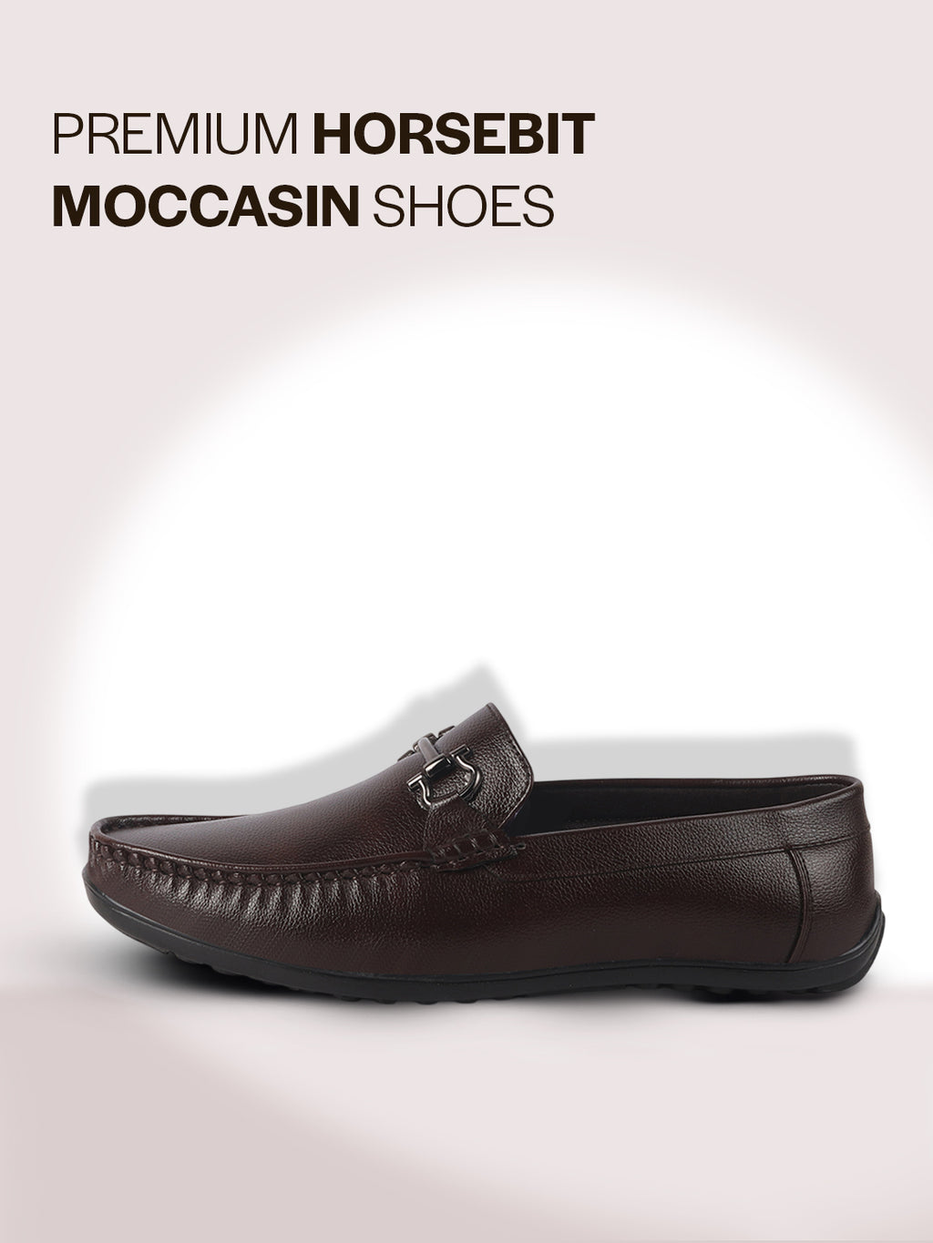 textured leather dark loafers men