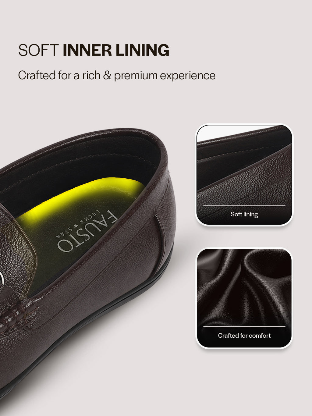 textured leather dark loafers men