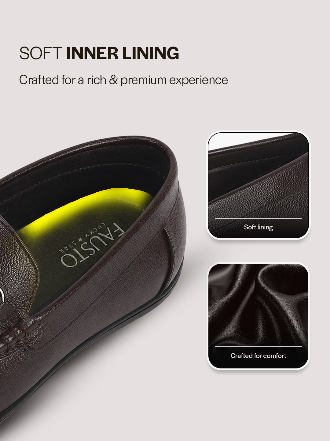 textured leather dark loafers men