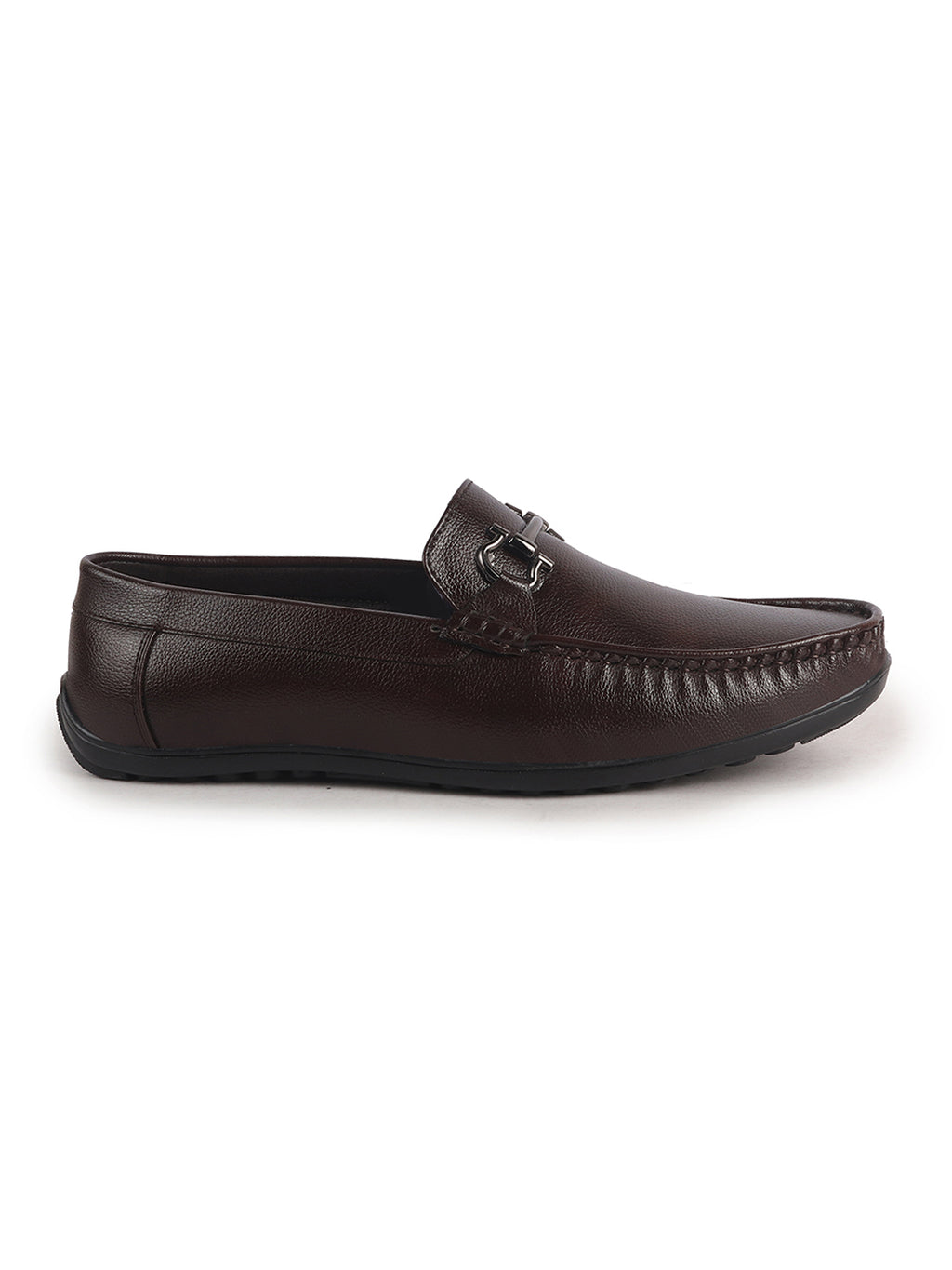 men smart casual textured loafers