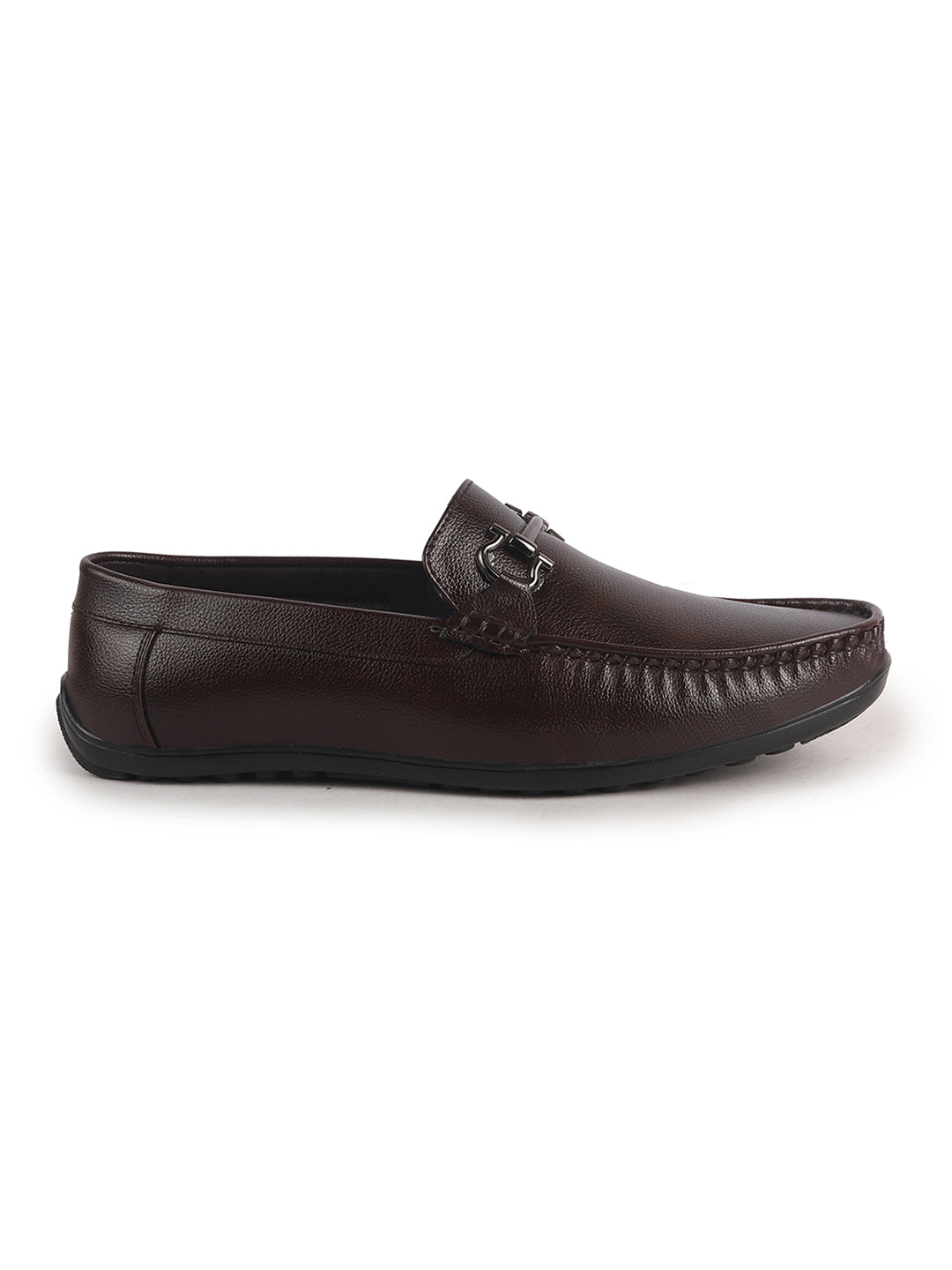 men smart casual textured loafers