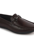men smart casual textured loafers