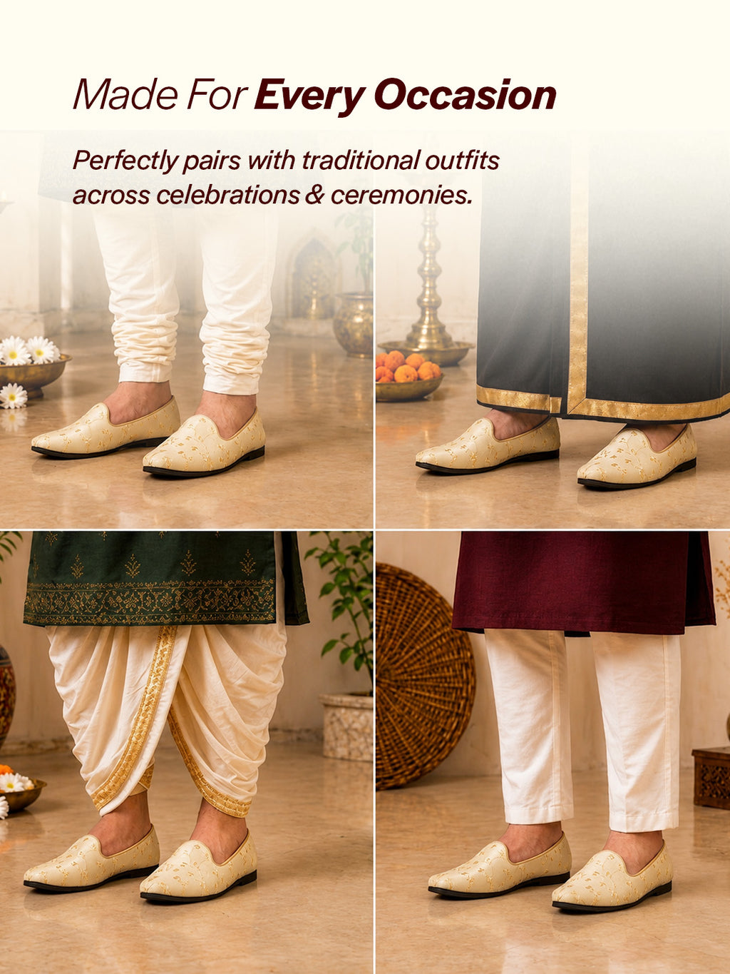 men juti stylish for kurta pajama