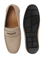 Shop Men Camel Suede Leather Side Stitched Slip On Driving Loafer|Party Loafer|Moccasin For Wedding Party Online.