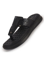 men t-strap slippers