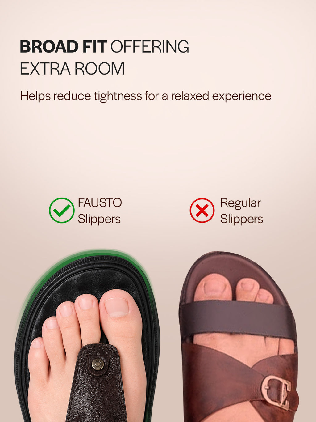 men t-strap slippers