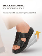 soft cushioned slippers men