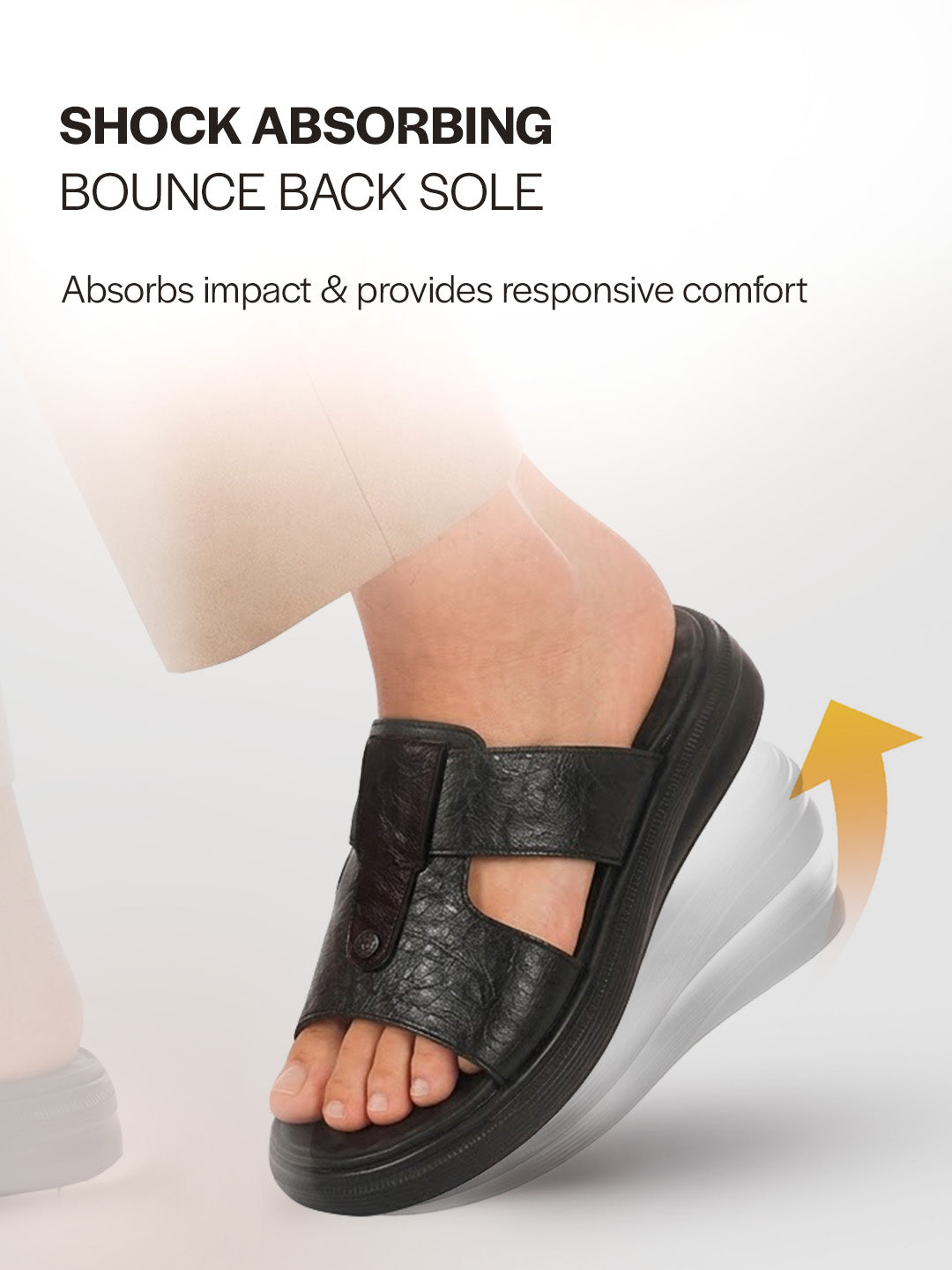 soft cushioned slippers men