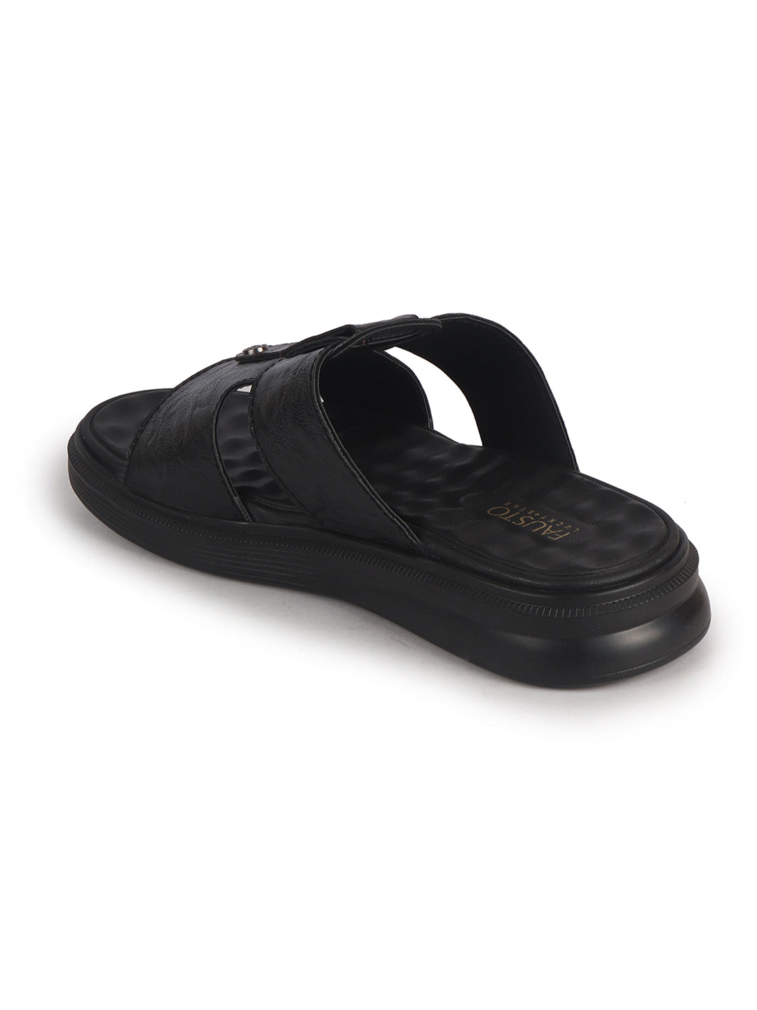 soft cushioned slippers men