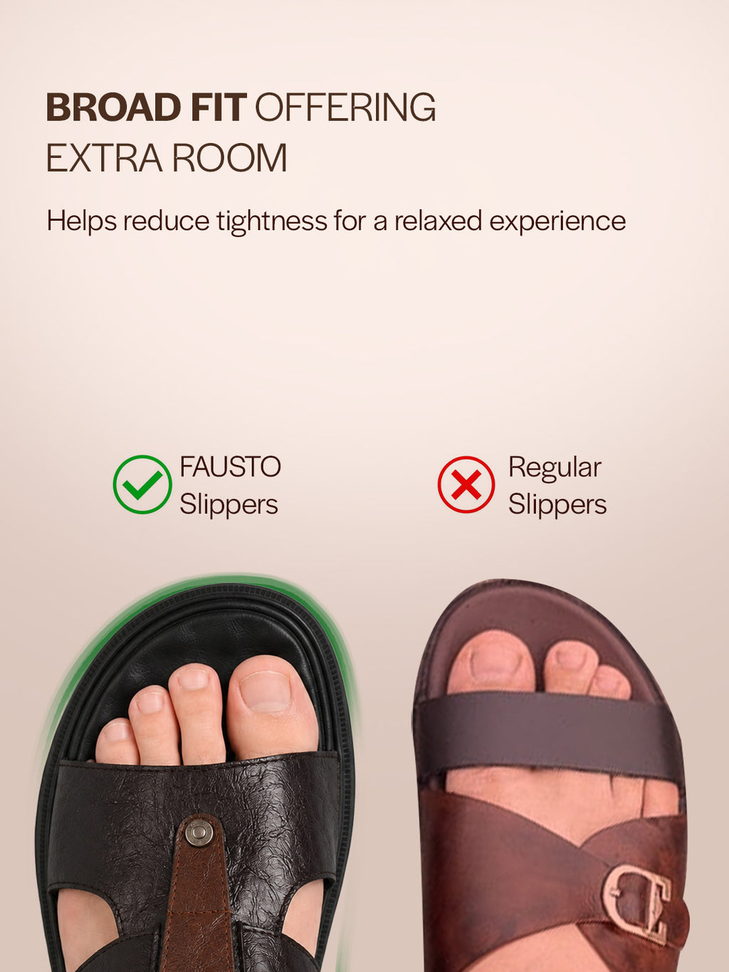 men open toe slippers