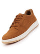 Men Tan Classic Lace Up Low Ankle Breathable Sneaker Shoe|Contrast With White Sole Casual Shoe Sneaker