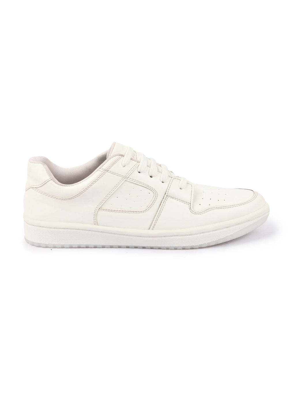 Shop Men White Low Top Classic Lace Up Sneaker Shoe|Breathable Elevated Casual Shoe Sneaker Online.
