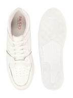 Shop Men White Low Top Classic Lace Up Sneaker Shoe|Breathable Elevated Casual Shoe Sneaker Online.