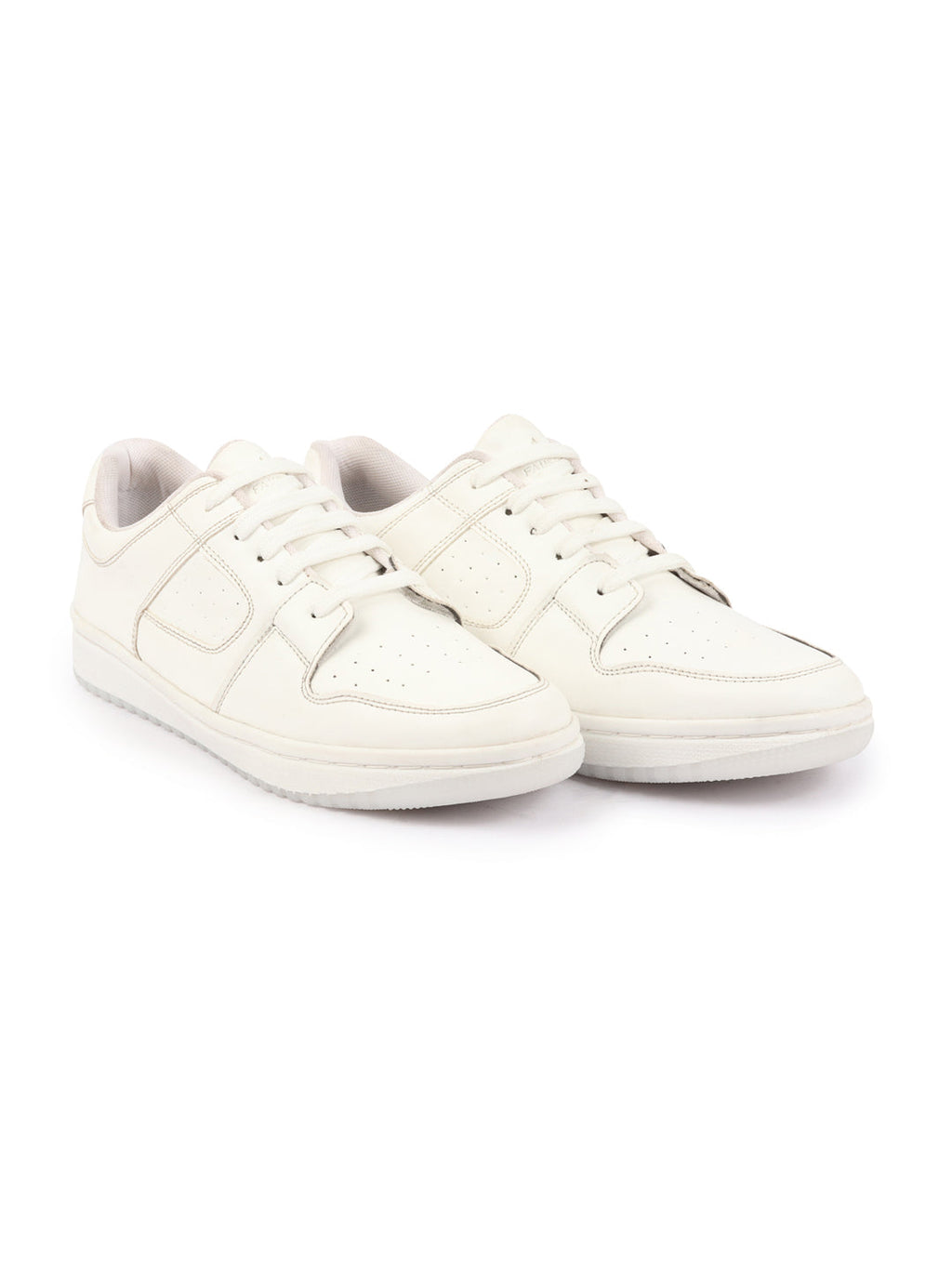 Shop Men White Low Top Classic Lace Up Sneaker Shoe|Breathable Elevated Casual Shoe Sneaker Online.