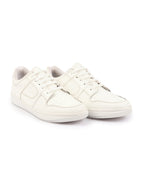 Shop Men White Low Top Classic Lace Up Sneaker Shoe|Breathable Elevated Casual Shoe Sneaker Online.