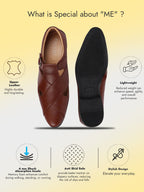 Shop Men Tan Peshawari Leather Sandals Online.
