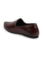Shop Men Cherry Traditional Laser Cut Ethnic Breathable Jalsa Jutti Mojari For Party|Wedding|Festival Online.