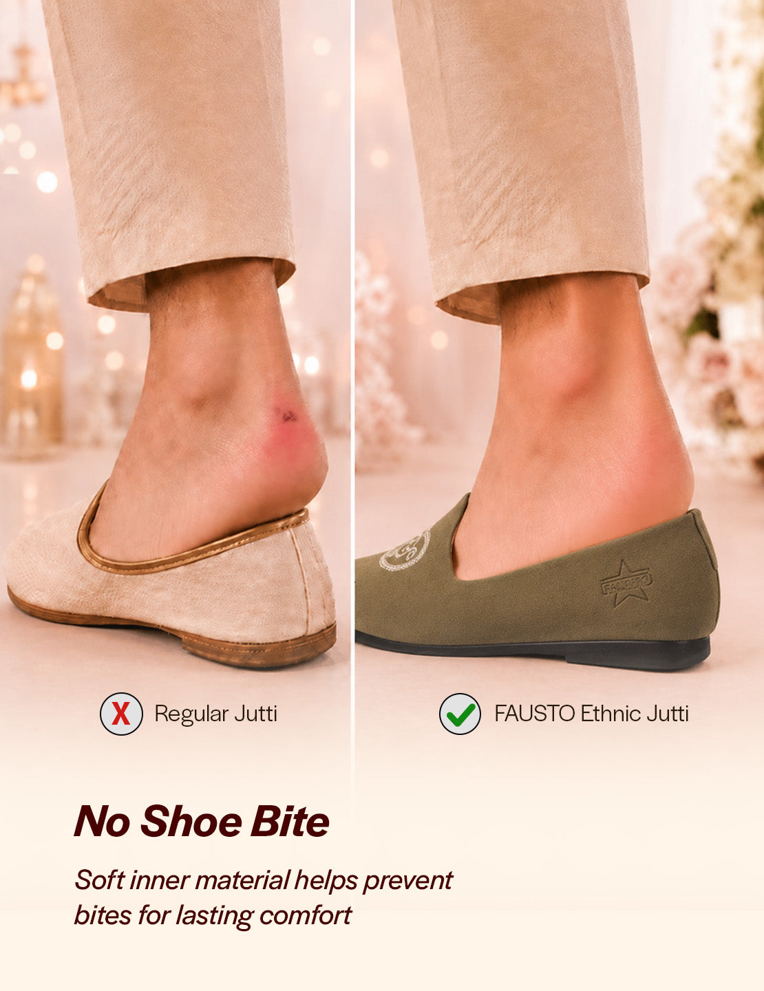Shop Men Olive Traditional Ethnic Embroidered Design Velvet Slip On Juttis & Mojaris For Party|Wedding|Festival Online.